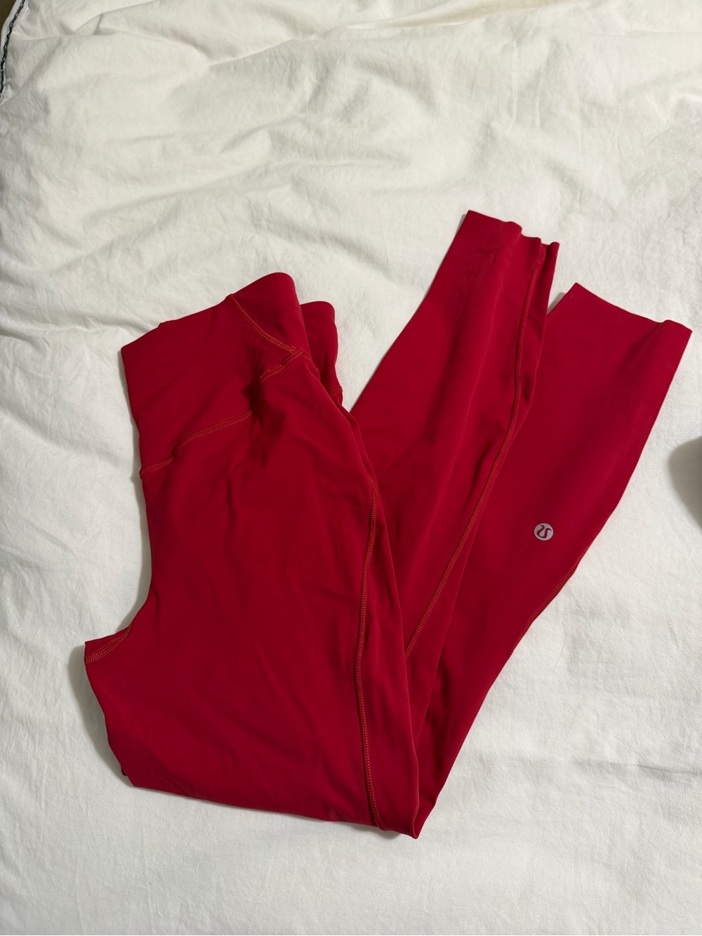lululemon athletica Vibrant Red High-Rise Leggings